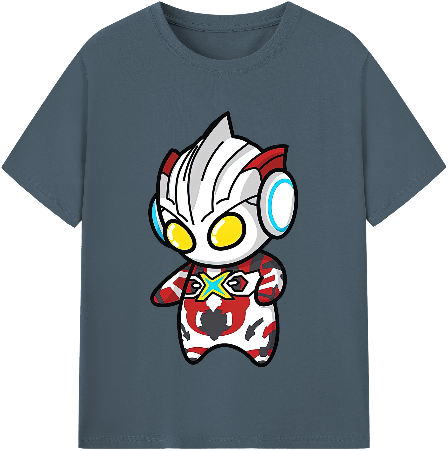 （画像用） ウルトラマン Ultraman 綿100％半袖Tシャツ（フロントプリント）